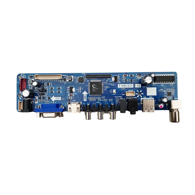 Cheaper Price V59.031 led TV Mainboard Universal 14-32 inch Small Size LED tv pcb Boards For Repair and Assembly TV