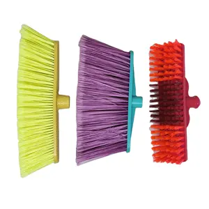 KPHX-0001 Household Cleaning Tools Cleaning Sweep Broom Soft Brush Plastic Broom Head For Home Cleaning