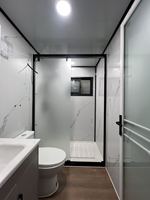 Maison conteneur pliable et extensible préfabriquée sur mesure de 20 pieds, 2 ou 3 chambres, maison mobile avec cuisine, style moderne du milieu du siècle