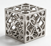 Service d'impression 3D sur mesure par jet d'encre pour alliage Inconel, pièces métalliques industrielles à bas prix, résistantes aux hautes températures, pour échantillons de test