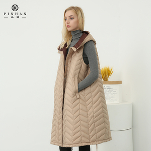 Abrigo largo para <span class=keywords><strong>mujer</strong></span>, chaqueta acolchada de Invierno para <span class=keywords><strong>mujer</strong></span>, abrigos de plumón para <span class=keywords><strong>mujer</strong></span>, chaqueta de plumón de <span class=keywords><strong>ganso</strong></span>, chalecos acolchados - Product Image 5