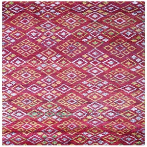 Tapis de salon moderne élégant, uni, fait à la main, antibactérien, antidérapant, à poils plats, décoratif, design tendance - Product Image 2