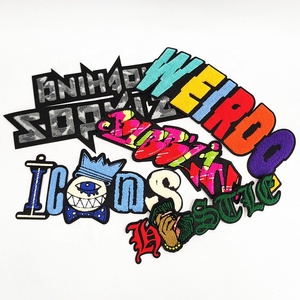 Chenille Hình Dạng Động Vật Các Bản Vá Lỗi Thân Thiện Với Môi Thêu Vải Cho Trẻ Em Của Quần Áo Tiger Elephant <span class=keywords><strong>Panda</strong></span> Owl Dễ Thương Các Tính NĂNG - Product Image 2