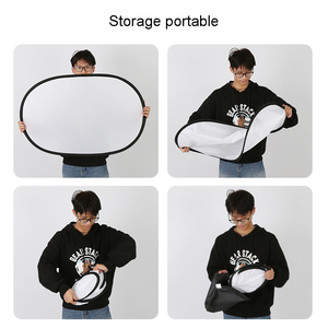 Panneau diffuseur de lumière ovale translucide 120*180cm, pliable et compact, <span class=keywords><strong>filtre</strong></span> de lumière pour studio de portrait et photographie en extérieur - Product Image 4