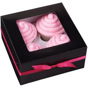 Personnalisé papier <span class=keywords><strong>chocolat</strong></span> emballage pas cher glace boîte à fenêtre transparente - Product Image 2