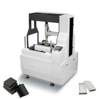 Boîte en carton semi-automatique faisant la machine pour emballer le traitement rigide de pliage de papier de petites boîtes de boîte de chaussures