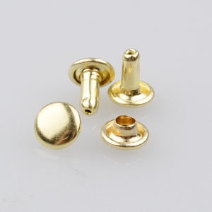 חומר מותאם אישית 6 מ "מ פליז סמרית עבור בגדי ג 'ינס תיקים ושקיות אטב ראש קוטר 8 מ" מ - Product Image 5