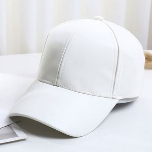 หมวกเบสบอลหนังปักลายคุณภาพสูง 6 แผง แบบกำหนดเอง ขายส่งจากโรงงาน - Product Image 3