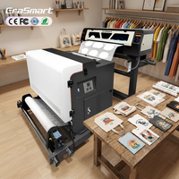 Nueva Máquina de Impresión de Camisetas DTF A1 de 24 Pulgadas (60 cm) con Dos Cabezales Epson Xp600, Automática y de Alta Productividad