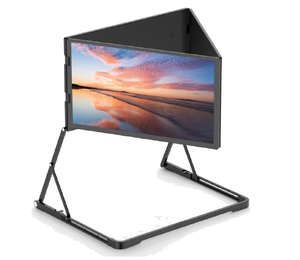 Monitor portátil LCD de 18.5 pulgadas 1080P con altavoces, interfaz USB-C, extensor de pantalla triple - Product Image 3