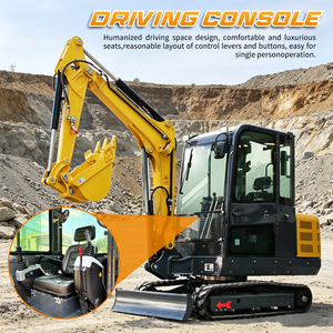Mini Excavadora con Envío Gratuito, Motor con Certificación CE y EPA, Excavadora de Orugas de 3.5 Toneladas, Pequeña, para Granja, en Venta - Product Image 3