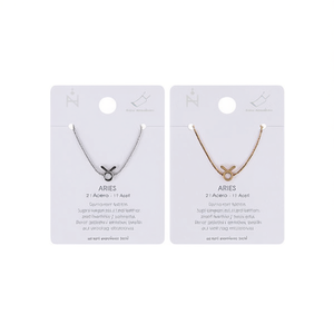 Tobillera de acero inoxidable con colgante de Aries para mujer, joyería de moda, pulsera con signo del zodiaco - Product Image 2