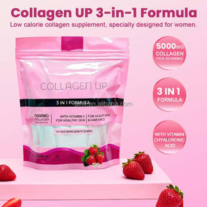 5000MG di Collagene per Porzione con Vitamina C e Acido Ialuronico per Pelle, Capelli e Unghie, <span class=keywords><strong>Formula</strong></span> 3 in <span class=keywords><strong>1</strong></span> per Luminosità e Sbiancamento - Product Image 3