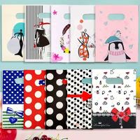 MU Mixed Shop Boutique Gifts Sac de courses en plastique pliable et réutilisable avec poignée découpée, disponible en plusieurs tailles