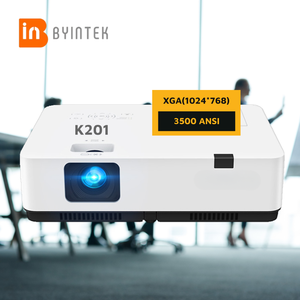 Byintek đám mây K201 30 đến 300inch Hướng dẫn tập trung chiếu 3800 lumens kinh doanh chiếu 3LCD giáo dục WXGA chiếu - Product Image 1