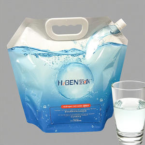 Impression personnalisée 5L Matériau de qualité alimentaire Eau riche en hydrogène Café Eau Boisson liquide Pochette debout avec pochette à bec Vitop - Product Image 6