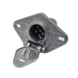 Conector Metálico de 6 Pines para Remolque Us1601, Adaptador de Señal de Luz Trasera para RV - Product Image 1