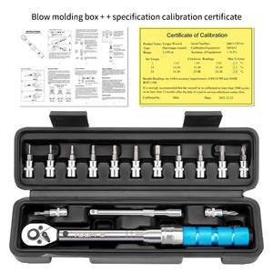 Juego de Llaves Dinamométricas para Bicicleta de Acero Inoxidable de 1/4 de Pulgada, de 2 a 14 Nm, <span class=keywords><strong>Kit</strong></span> de Herramientas de Reparación de Bicicletas Negras para Bicicletas de Montaña <span class=keywords><strong>MTB</strong></span> - Product Image 3