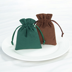 Velvet <b>Drawstring</b> Bags 7x9cm To 15x20cm Rectangular Jewelry Storage Packaging <b>Pouches</b> For Gifts And Collectibles - Product Image 2