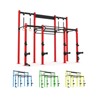 Équipement de gym : Anneaux de gymnastique, Poignées de traction pour fitness, Station de musculation, Power rack, Supports verticaux, Stand de gym