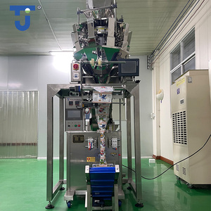 Machine automatique multifonctionnelle pour l'emballage et le pesage combinés de sachets de nourriture sèche soufflée, de haricots, de noix, de frites et de chips - Product Image 6