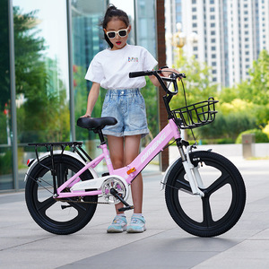 Klappfahrrad mit Doppel-V-Bremse, Dropshipping, für Kinder im Grundschulalter, Mädchen von 6-14 Jahren, 18-20-22 Zoll - Product Image 4