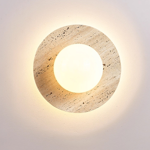 Wabi-sabi tối giản trong nhà trang trí travertine Đèn Nhà Hàng Hành lang lối đi phòng ngủ phòng khách travertine Đèn treo tường - Product Image 1