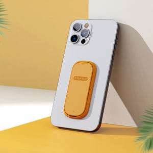 Support de doigt de sangle en silicone mignon pour bricolage mini prise collante pliable mince pour téléphone portable - Product Image 5