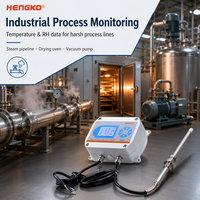 HENGKO HG808 T 200 ° Transmetteur de capteur de température et d'humidité haute température C RS485 4-20mA 0-5V 0-10V pour les processus industriels