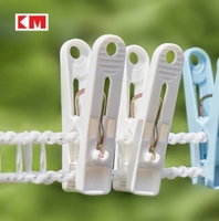 Pince à linge en plastique pince coupe-vent séchage vêtements pince fixe pince de séchage domestique petits vêtements