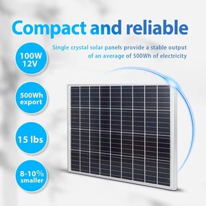 Solar Energy Monitoring Power Supply System Outdoor Camera Power Supply Energy Storage Home Use Solar Panel - Product Image 2