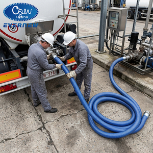<span class=keywords><strong>Tuyau</strong></span> chimique composite en fil d'acier bleu antistatique et antidéflagrant pour station-service, modèle EVERNEW GGP 3,5 mm - Product Image 2