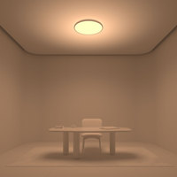 Plafonnier LED fin 450 mm SunLike, spectre complet, Ra98, UGR 16, sans scintillement, 55W, lampe de protection oculaire pour chambre à coucher, bureau, chambre d'enfant