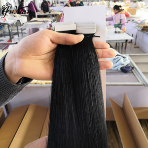 Direct Factory Wholesale Natural Cuticle Aligned Hair Tape Extensions - Product Image 4