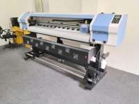 Vente directe d'usine, imprimantes numériques grand format de haute qualité, traceur vinyle 160 cm de large, imprimante à solvant écologique I3200