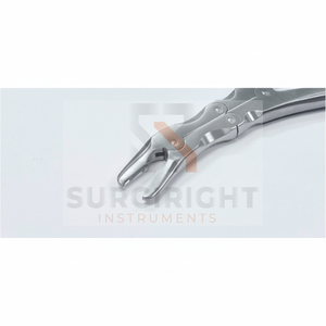 Pinza Ortopédica Smith-Peterson para Huesos, Mandíbulas Curvas, Doble Acción Delicada, Acero, Manual, Aprobado por CE e ISO, Uso Hospitalario, SurgiRight - Product Image 1