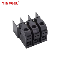 Prix de gros 3 voies de fixation à vis 60A 3P bornier pour équipement d'alimentation onduleur accessoires connexion de fil