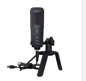 Microphone à condensateur USB RGB Microphone d'éclairage RGB omnidirectionnel pour PC, <span class=keywords><strong>PS5</strong></span>, PS4 - Product Image 1
