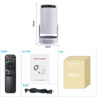Mini Proyector Portátil Compatible con 1080P, Bajo Nivel de Ruido, Auto HY300 Pro, Proyectores de Tiro Corto para Pantalla Grande en Espacios Pequeños