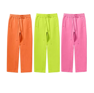 Pantalones Deportivos Unisex de Alta Calidad para Otoño e Invierno, Personalizados al por Mayor, 355 g/m², Forro Polar de Algodón, Lavado Vintage - Product Image 1