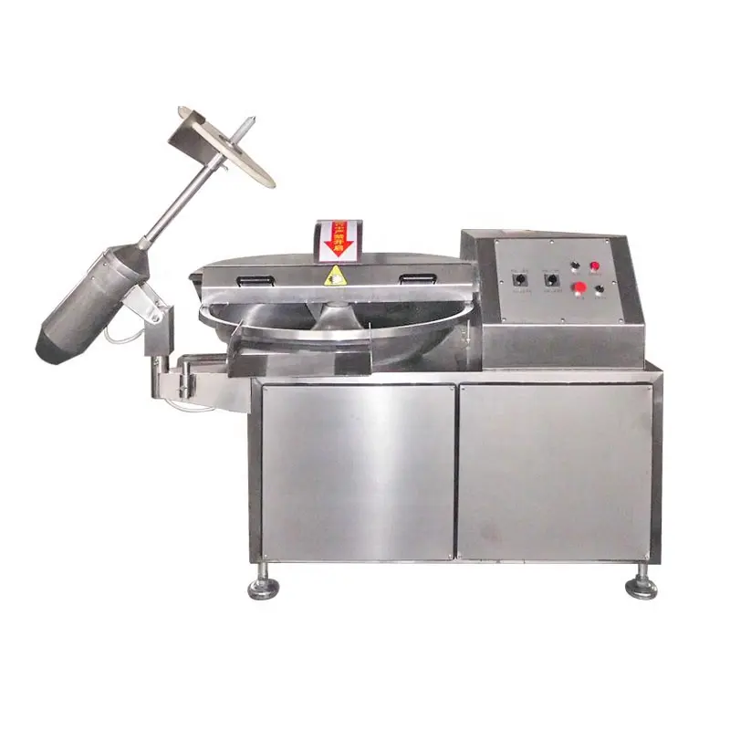 Frequency Conversion 80L Vegetable Chopping Machine Meat Bowl Cutter Chopper 125L 40L 20L