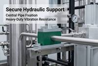 Collier de serrage robuste pour tuyau / Collier de serrage réglable en pouces/métrique pour tuyau hydraulique en aluminium galvanisé / SXH G1
