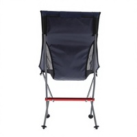 Chaise pliante haut de gamme en alliage d'aluminium, ultra-légère, compacte, pour le camping en plein air, la plage, la pêche, chaise portable OEM