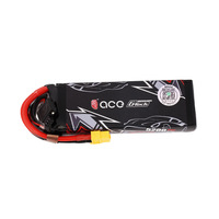 Baterai Mobil RC ACE 5200mAh 2S1P 7.4V 50C, Konektor XT60 Long-Case untuk Mobil Mainan Off-road