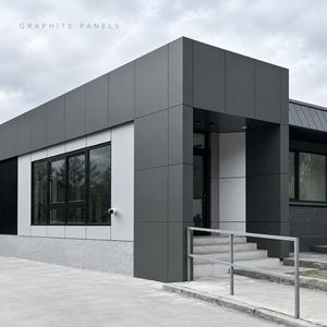Panel de Revestimiento Metálico de Alta Calidad con Superficie Plana y Microtextura para Fachadas de Edificios Comerciales Modernos - Product Image 2