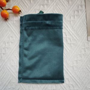 Sacs en velours personnalisés avec logo imprimé, sacs à cordon pour bijoux, cosmétiques, vernis à ongles, emballage en velours avec cordon - Product Image 6