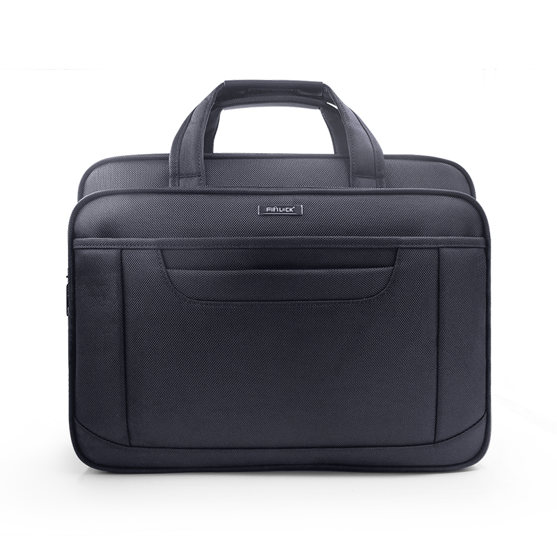Fingerprint Lock Anti-Theft Briefcase – Secure Business Laptop & Computer Bag for Men - View 2