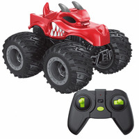 Coche RC de acrobacias con pulverizador personalizado de 4 canales, vehículo todoterreno de larga duración recargable por USB para niños