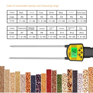 Smart Sensor AR991 Voice Prompt Grain <b>Moisture</b> Content TesterDigital Grain <b>Moisture</b> Meter Analyzer <b>Tester</b> - Product Image 4