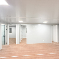 Maison conteneur préfabriquée à structure en acier, design moderne, économe en énergie, 20 pieds 40 pieds, appartement 4 chambres, prix bas